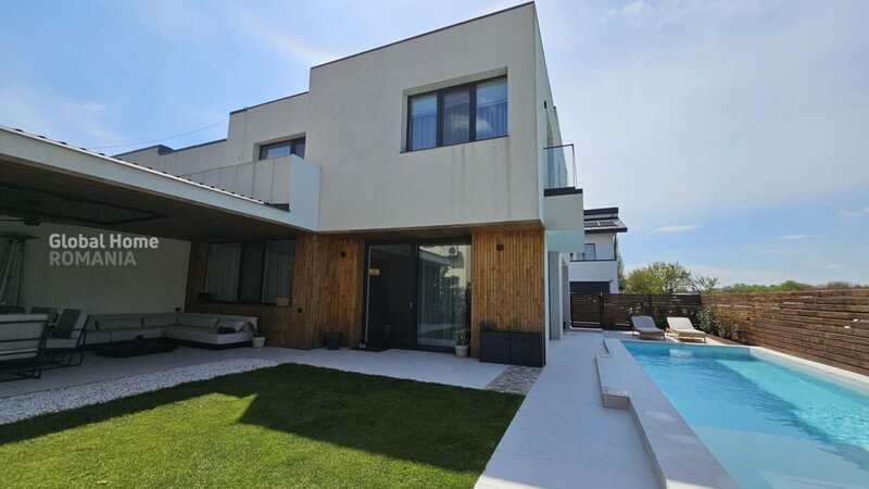 Corbeanca vila moderna 4 camere  190mp  teren 330mp piscina privata